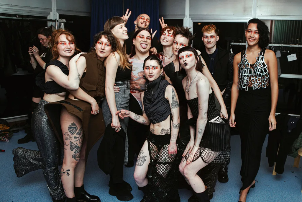 Backstage défilé