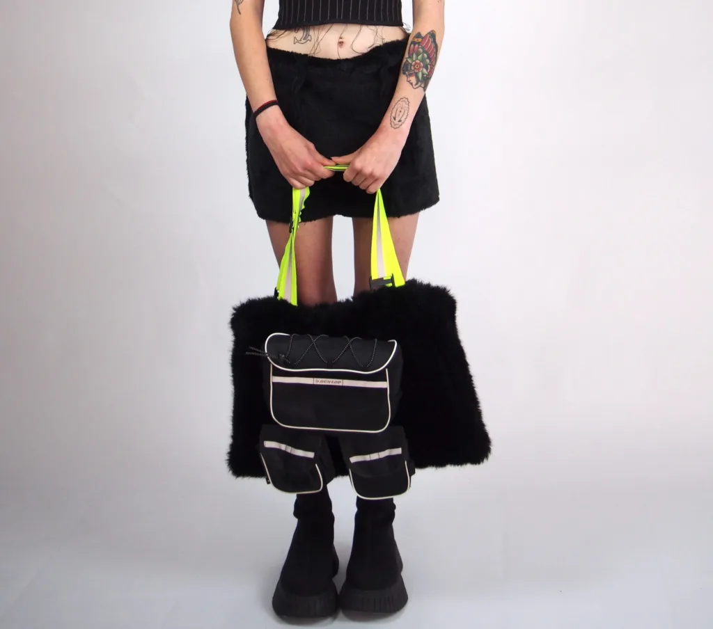Sac fausse fourrure